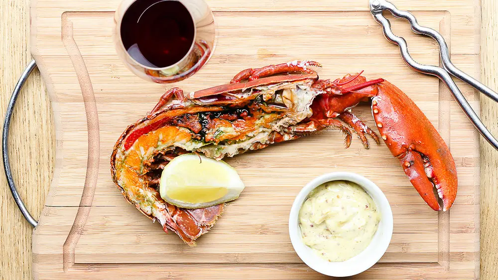 Homard et mayonnaise