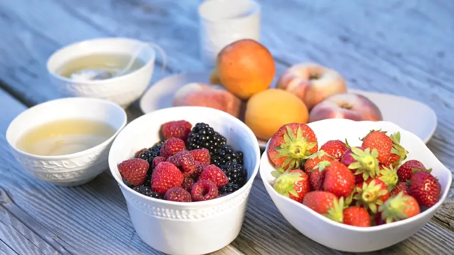 Fruits au petit déjeuner