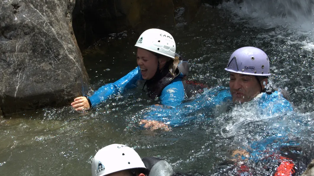 Sortie canyoning avec Martinho Rodrigues dans le Dévoluy avec Martinho Rodrigues, Hautes-Alpes, Alpes du Sud