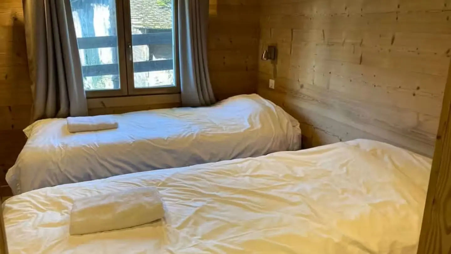 chambre lits simples