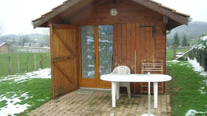 Gite à Montferrat-vue exterieure du gîte