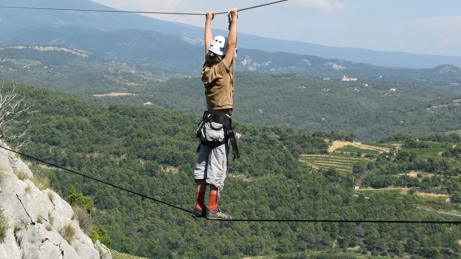 Site escalade des Dentelles de Montmirail