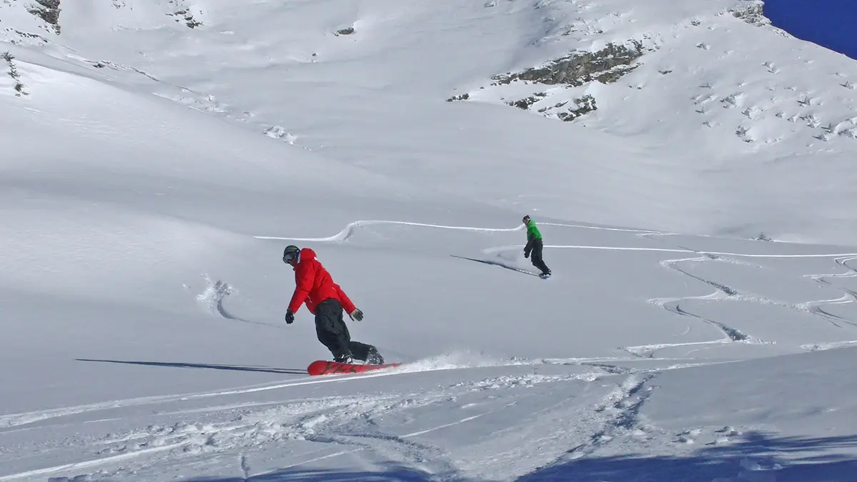 Cours de snowboard