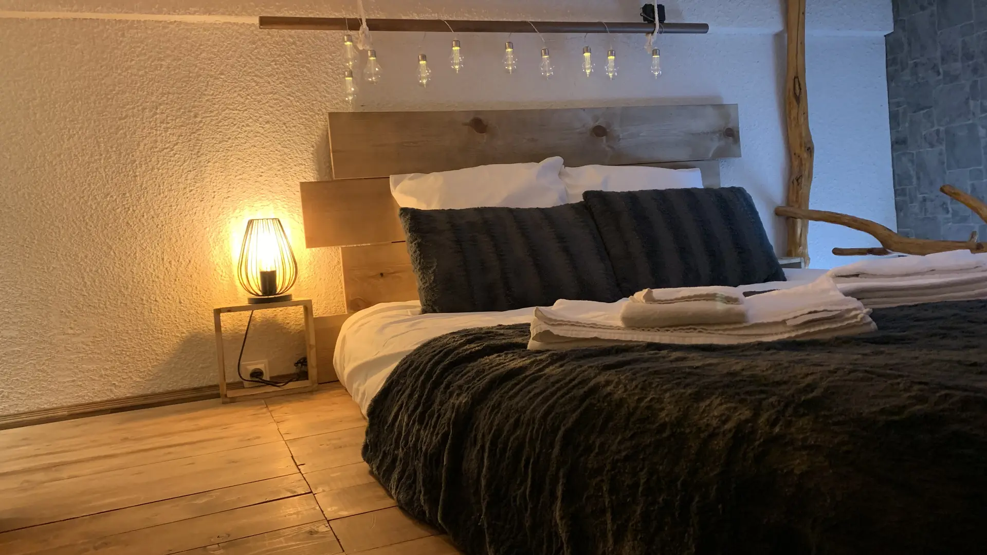 Coin nuit en mezzanine