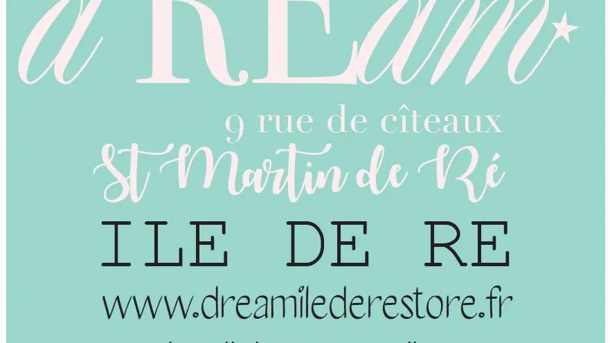 dREam : concept store - Annonce