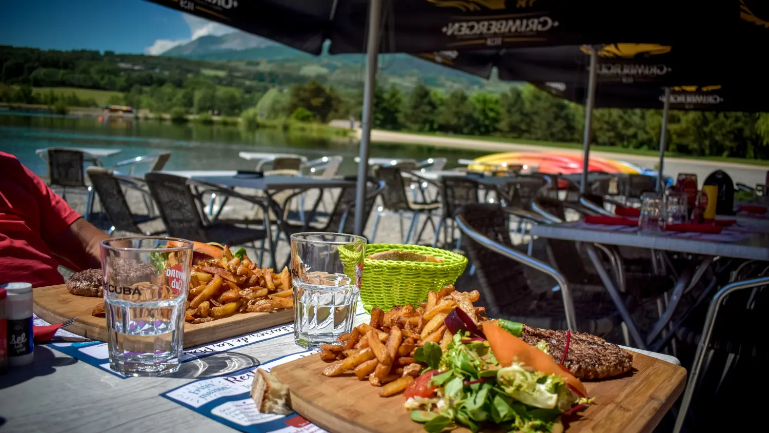 Restaurant de la plage, Plan d'eau du Champsaur