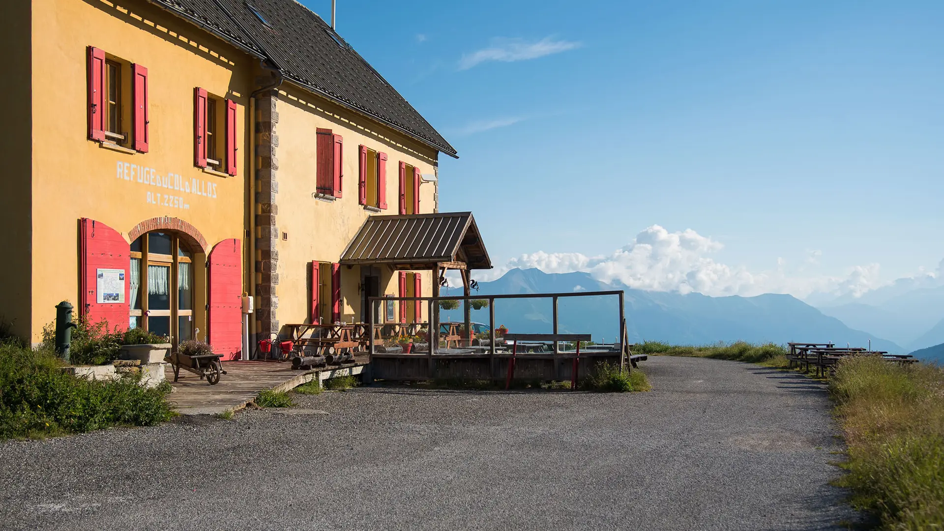 Refuge du col d'Allos