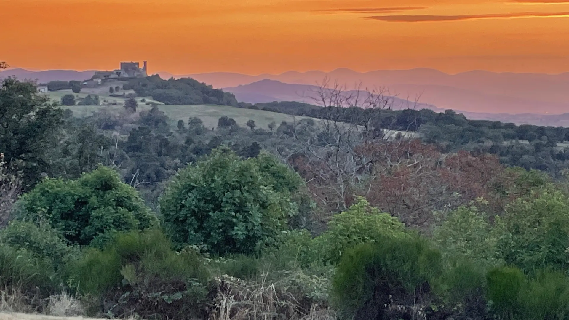 Paysage Toscane d'Auvergne
