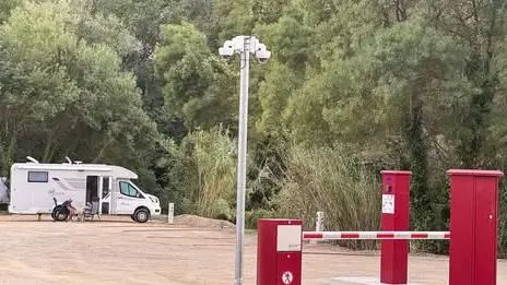 Aire d'accueil de camping car