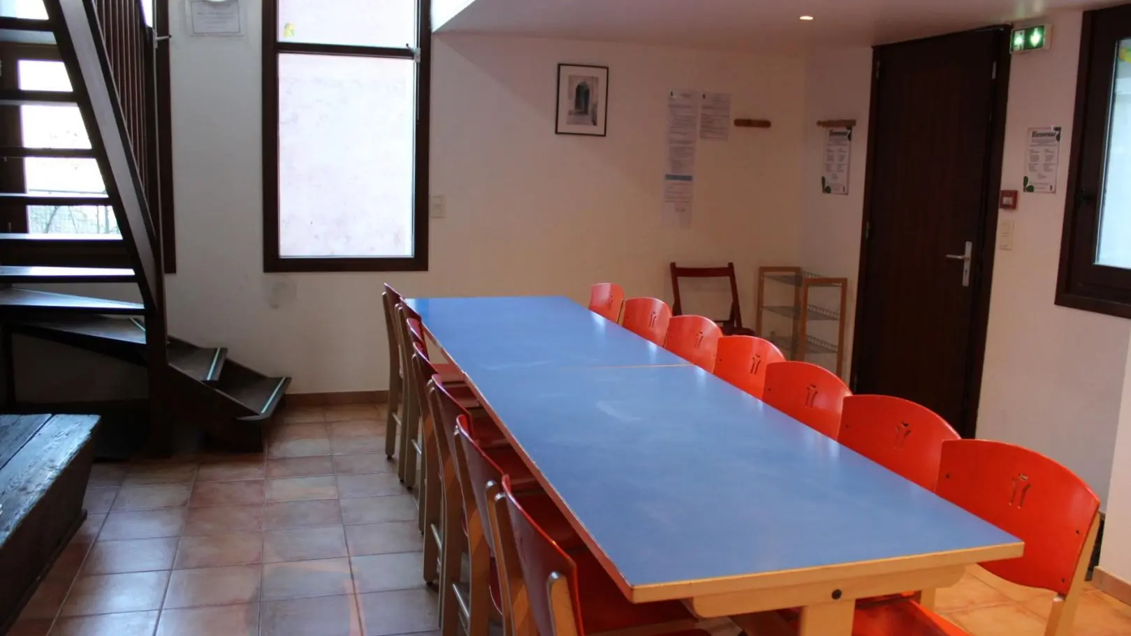 Grange des Tilleuls - Pièce de vie - Gîtes de Groupe d'Etape - Roure - Alpes-Maritimes