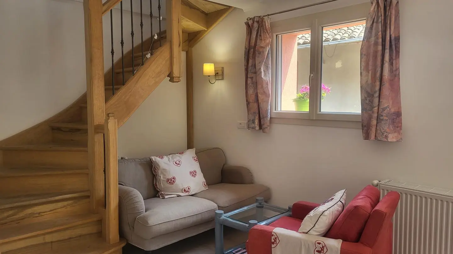 Gîte la Graniga - Salon - Gîtes de France Alpes-Maritimes