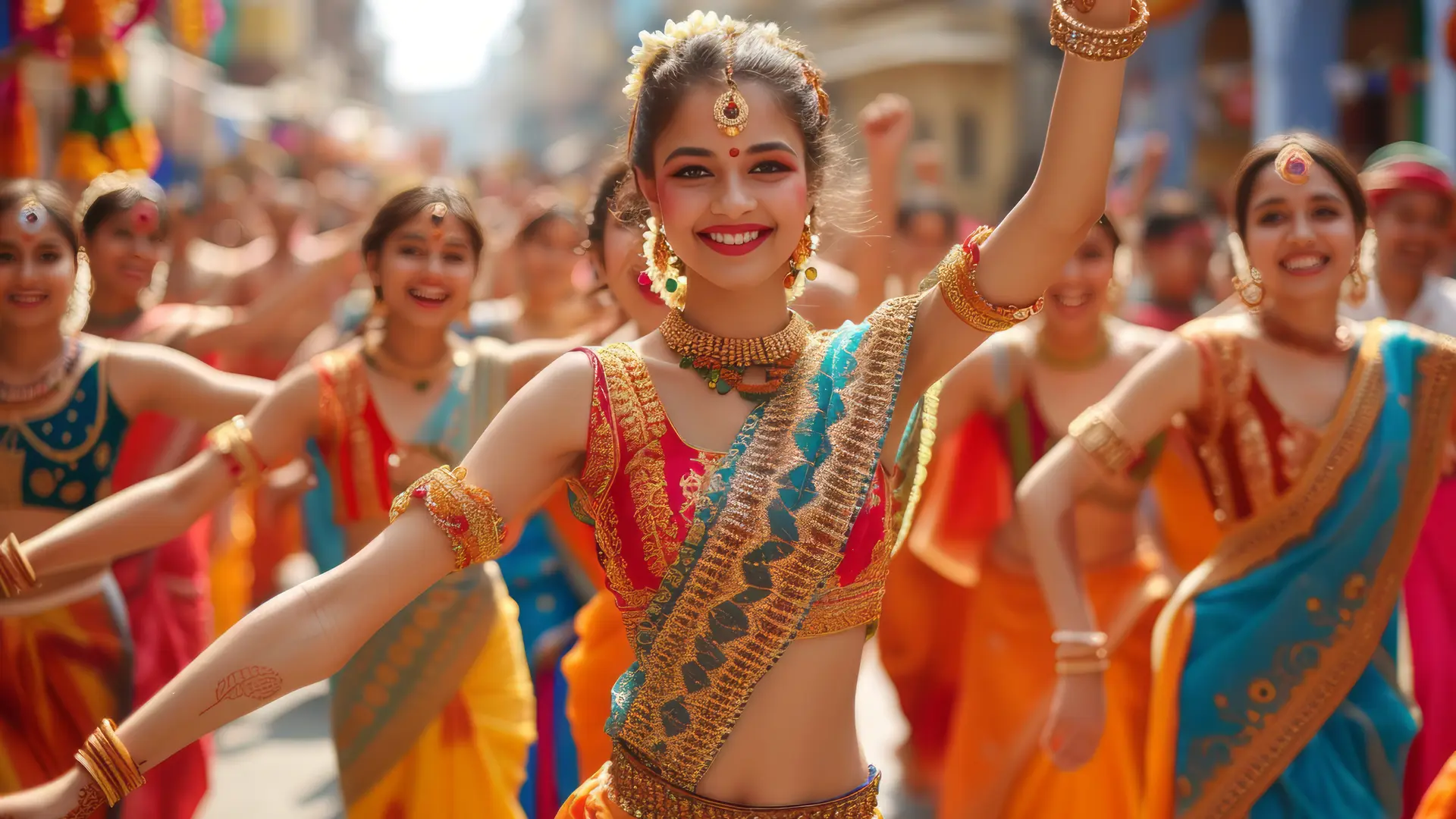 Apprendre la danse Bollywood à St Michel de Chaillol