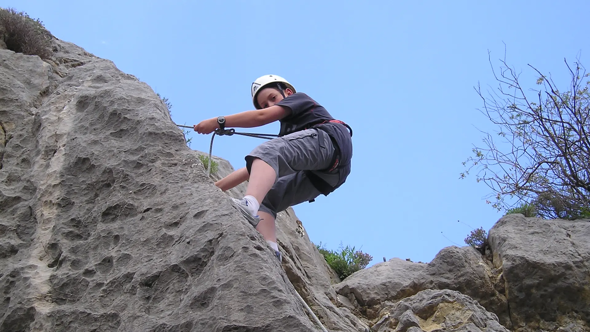 Initiation Escalade avec Eric Fossard Bleu Montagne