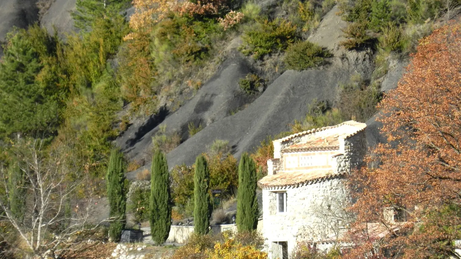 Vue de l'extérieur