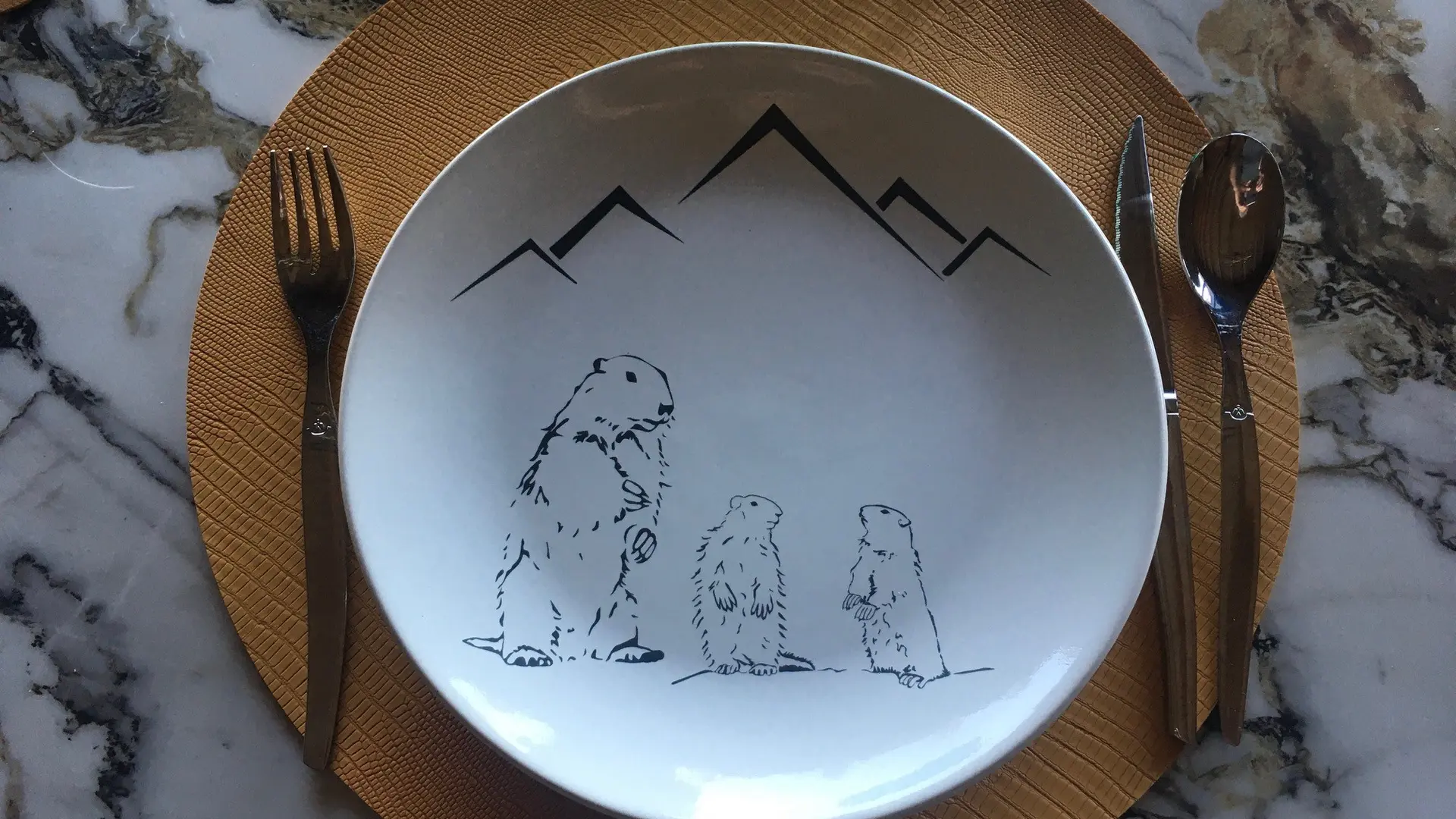 Vaisselle les Marmottes