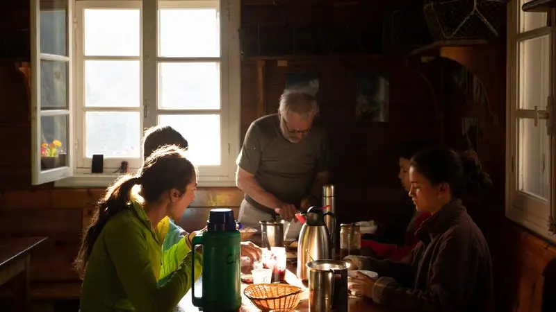 Convivialité autour d'un bon repas