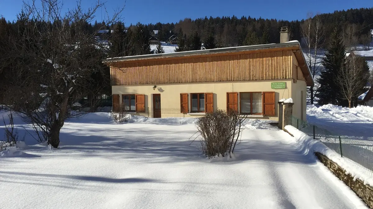 Maison en hiver