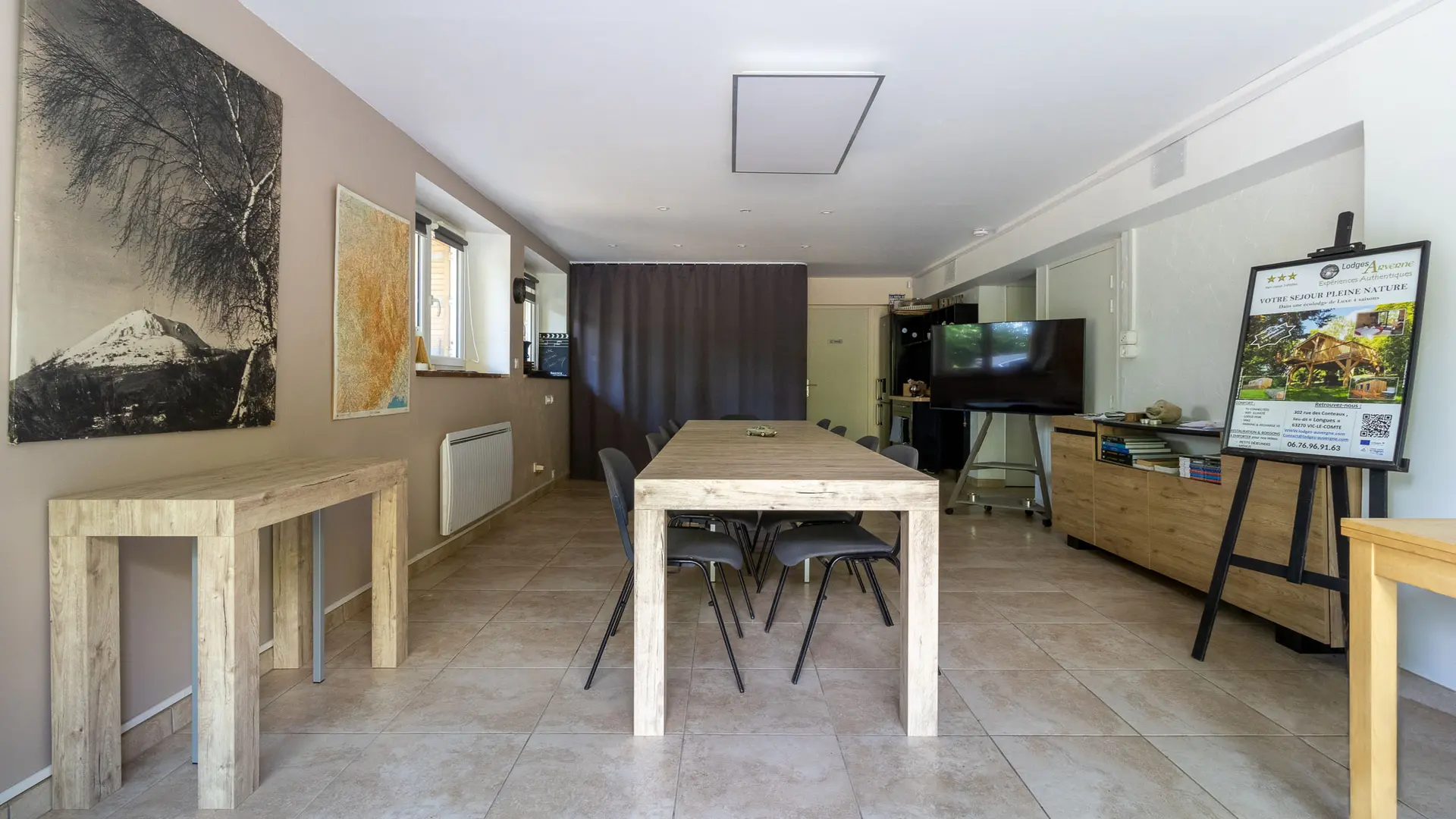 Lodges Arverne - Location de Salle espace EDENJEAN