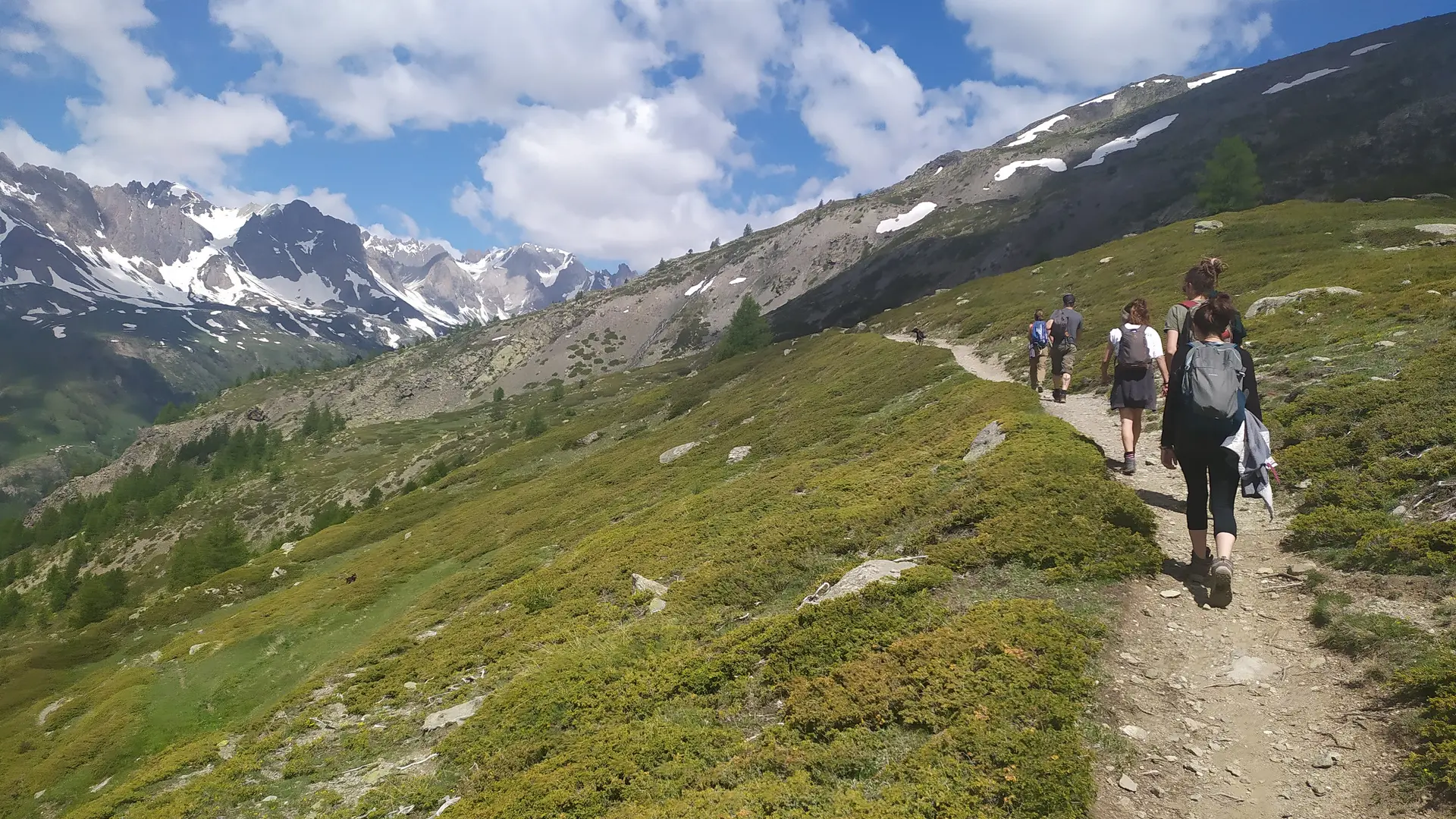 Chemin de Ronde et Lac Laramon