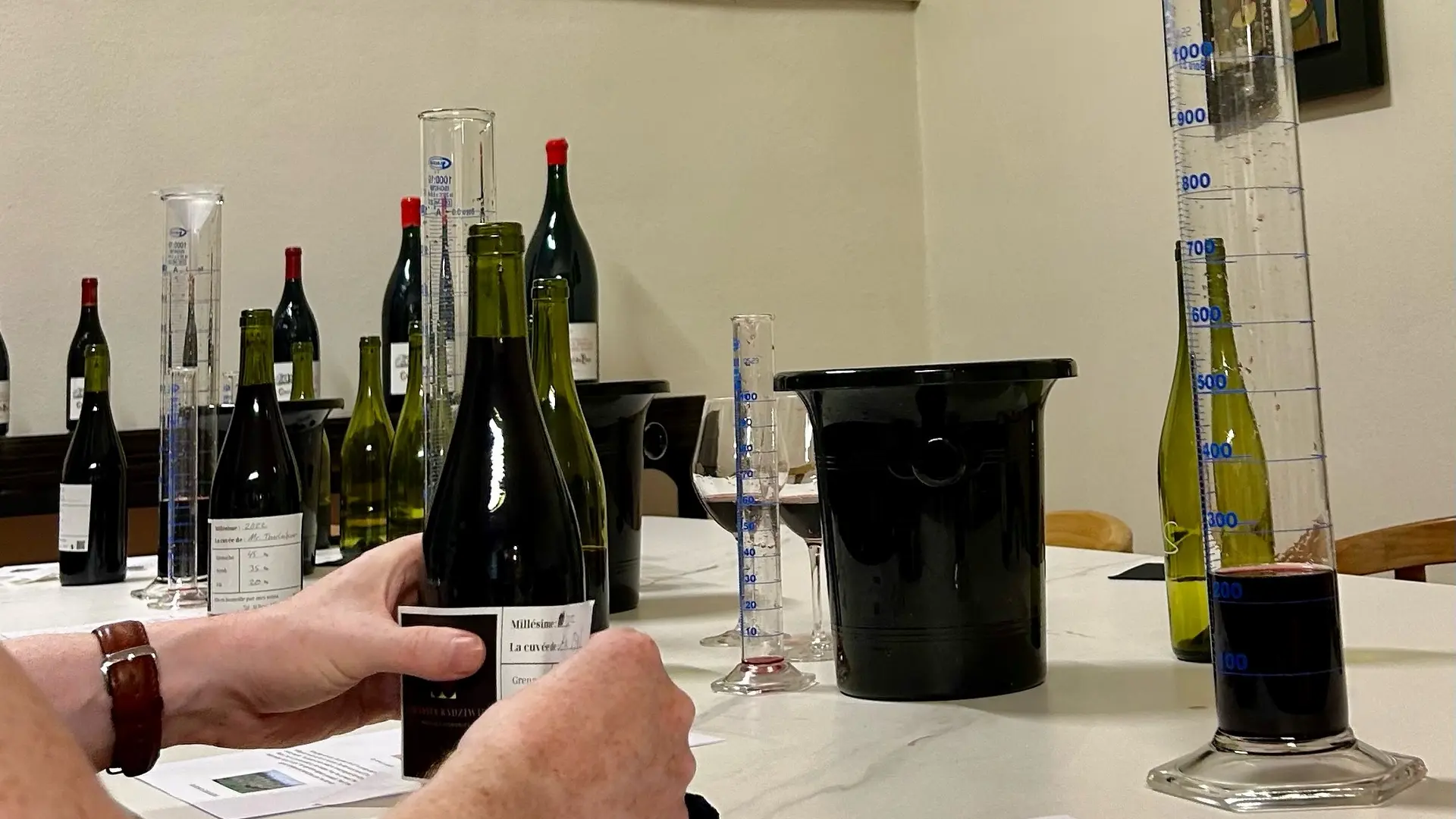 Vigneron d'un jour : atelier assemblage