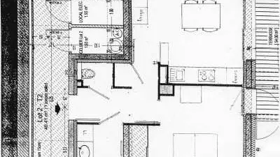 Plan appartement/Plan - Boiseraie n°2 - Le Grand-Bornand