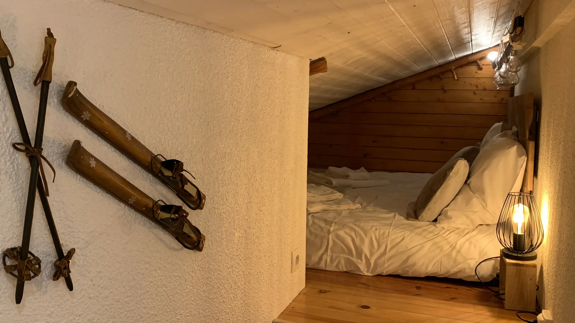 Coin nuit en mezzanine