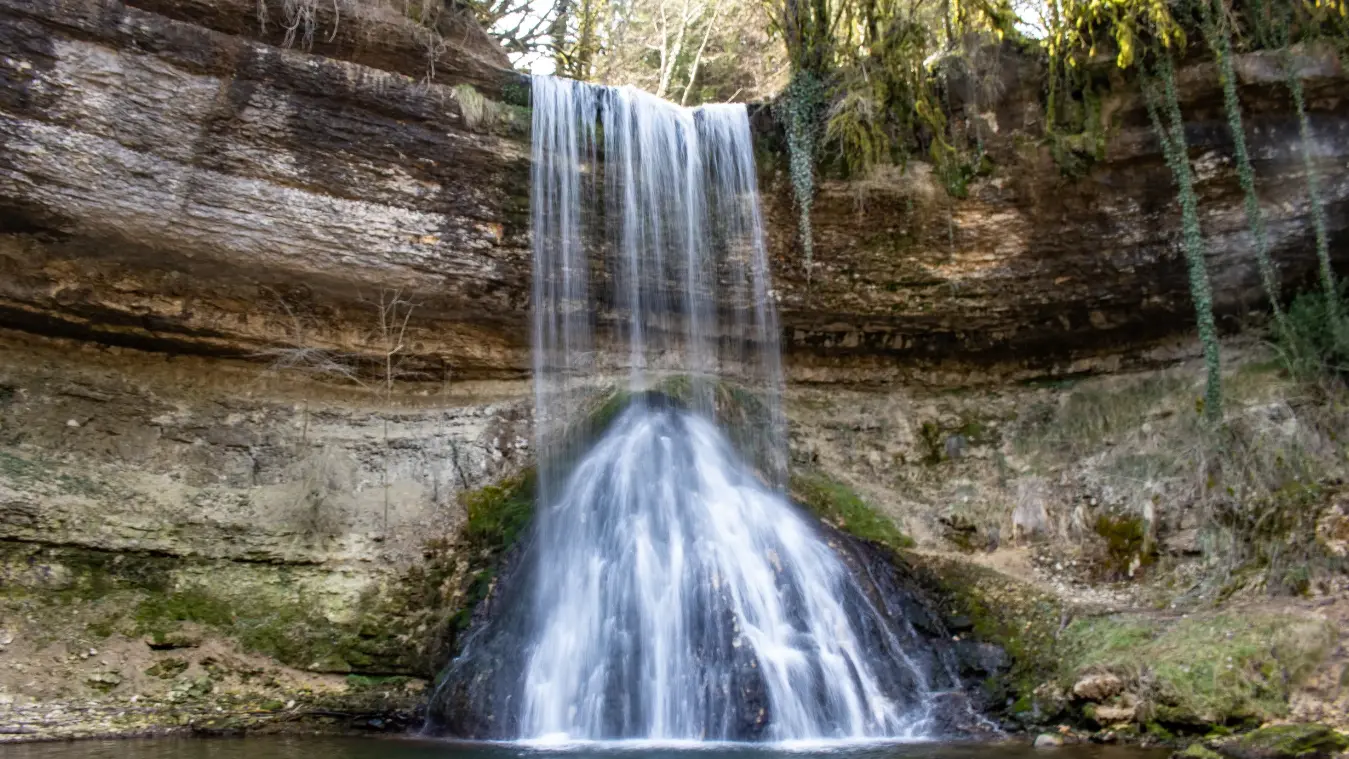 cascade de la Combe Dortan