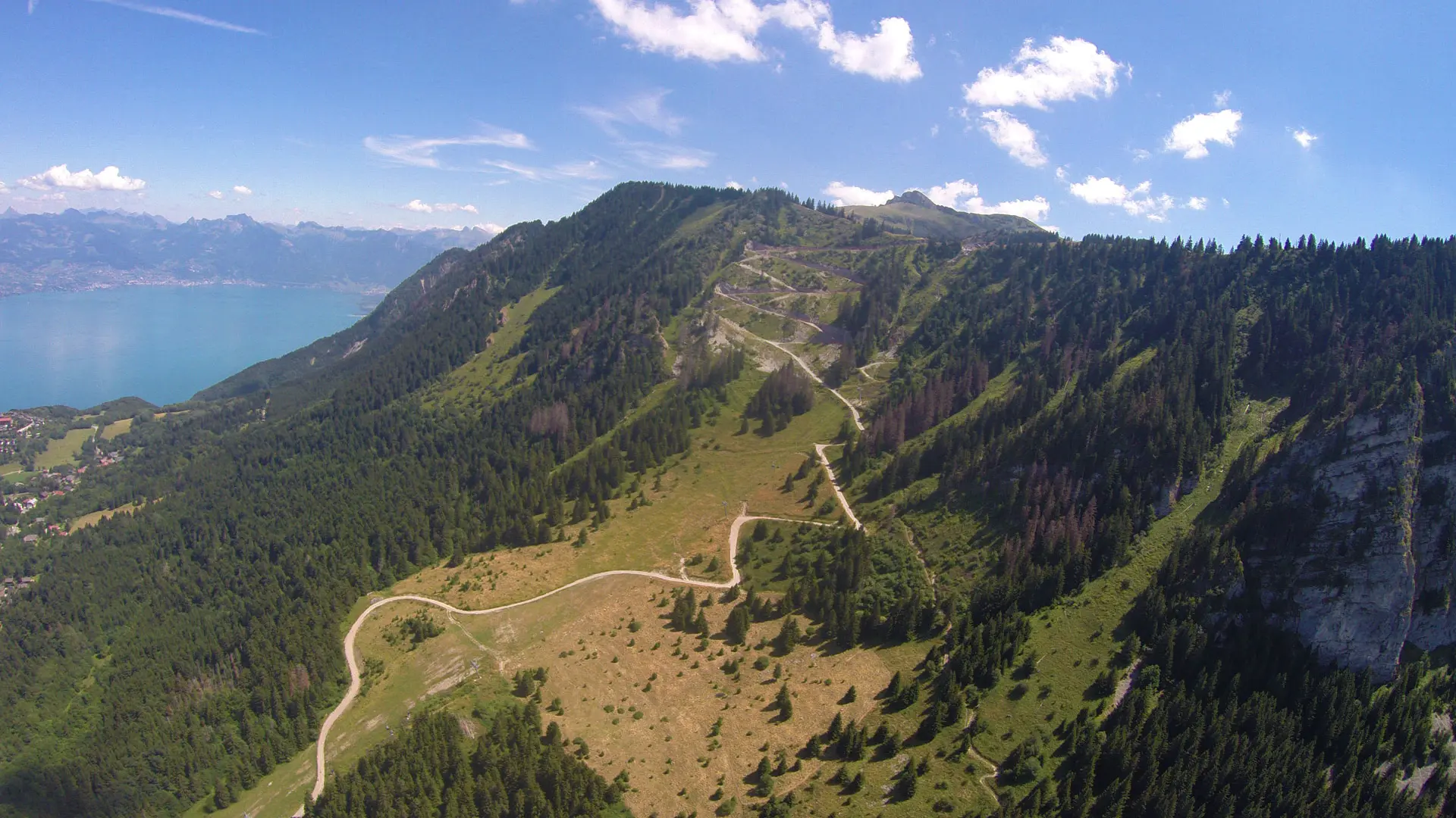 Vue sur le lac