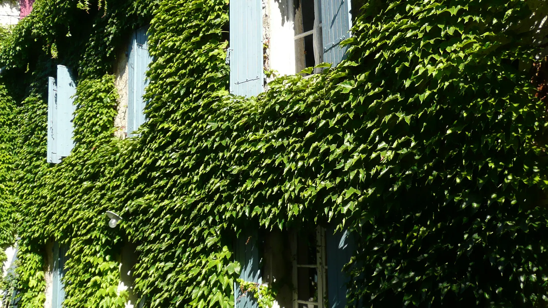 La façade du gîte