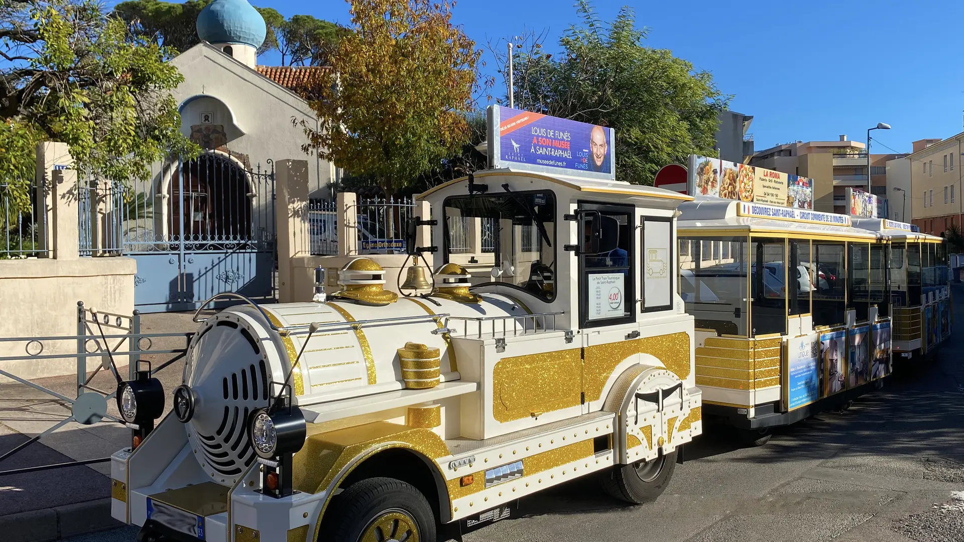 Saint-Raphaël en petit train touristique