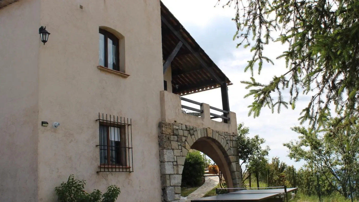 La Bastide du Rousset-Jardin-Ascros-Gîtes de France des Alpes-Maritimes