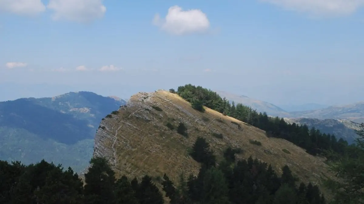 La crête de Géruen et son sentier