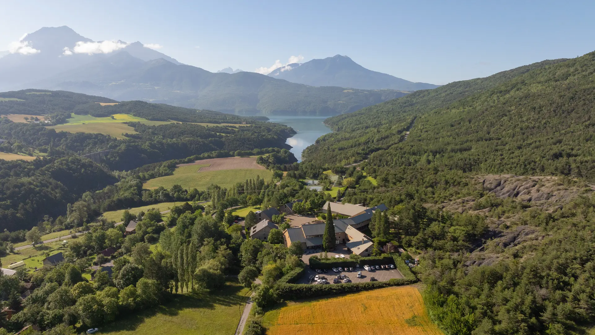 Vue aérienne les Horizons du lac - Club *** Vacances Bleues les Horizons du lac