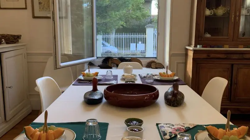 Salle à manger, petit-déjeuner