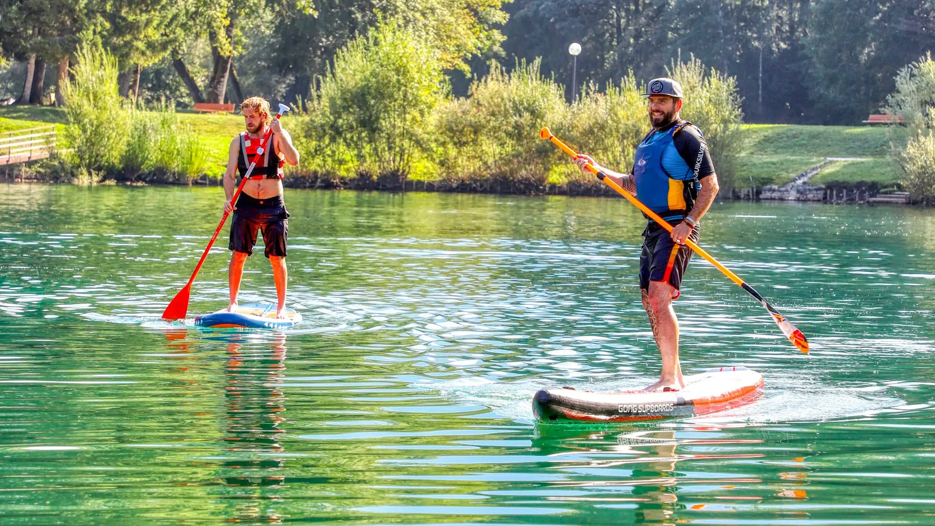 Initiation au Paddle sur le Lac Bleu