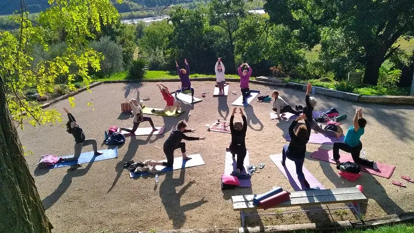 Séance de Yoga