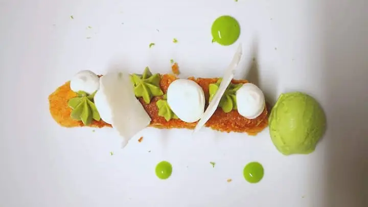 Assiette dressée