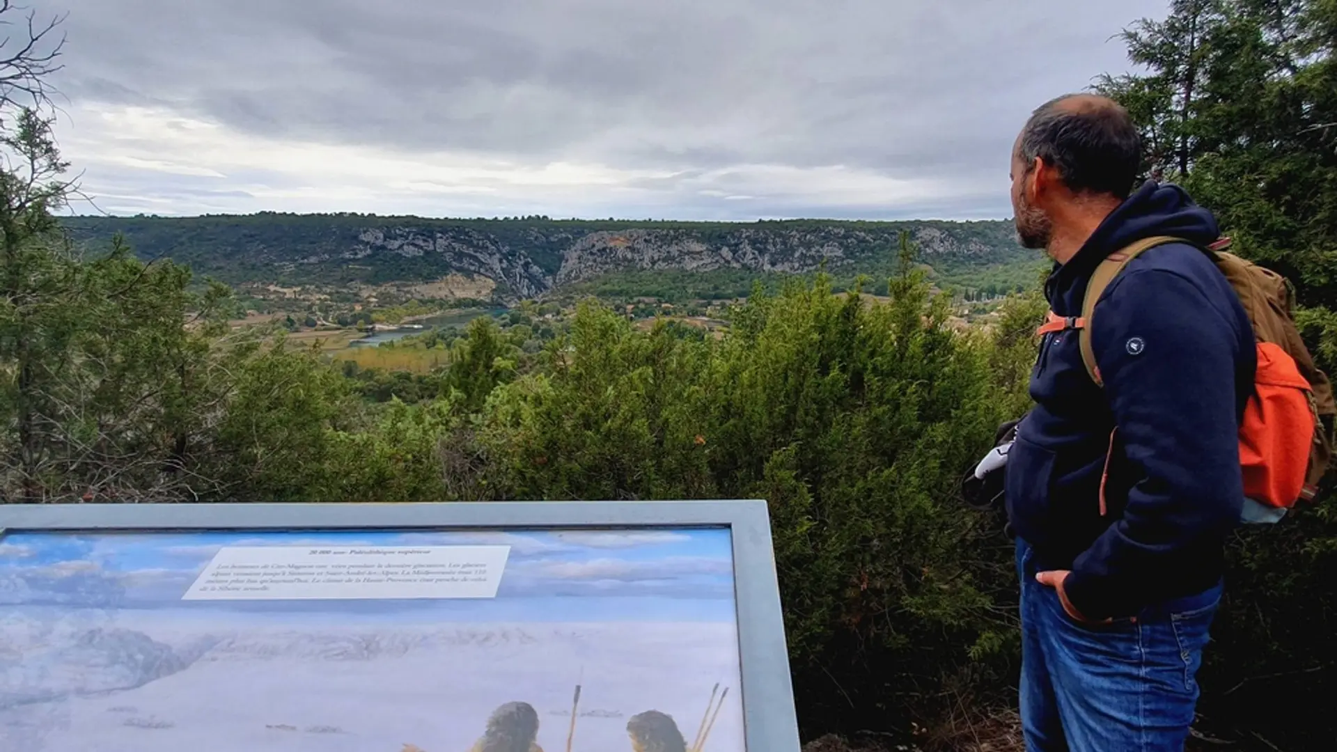 Magnifique vue sur la vallée de Quinson