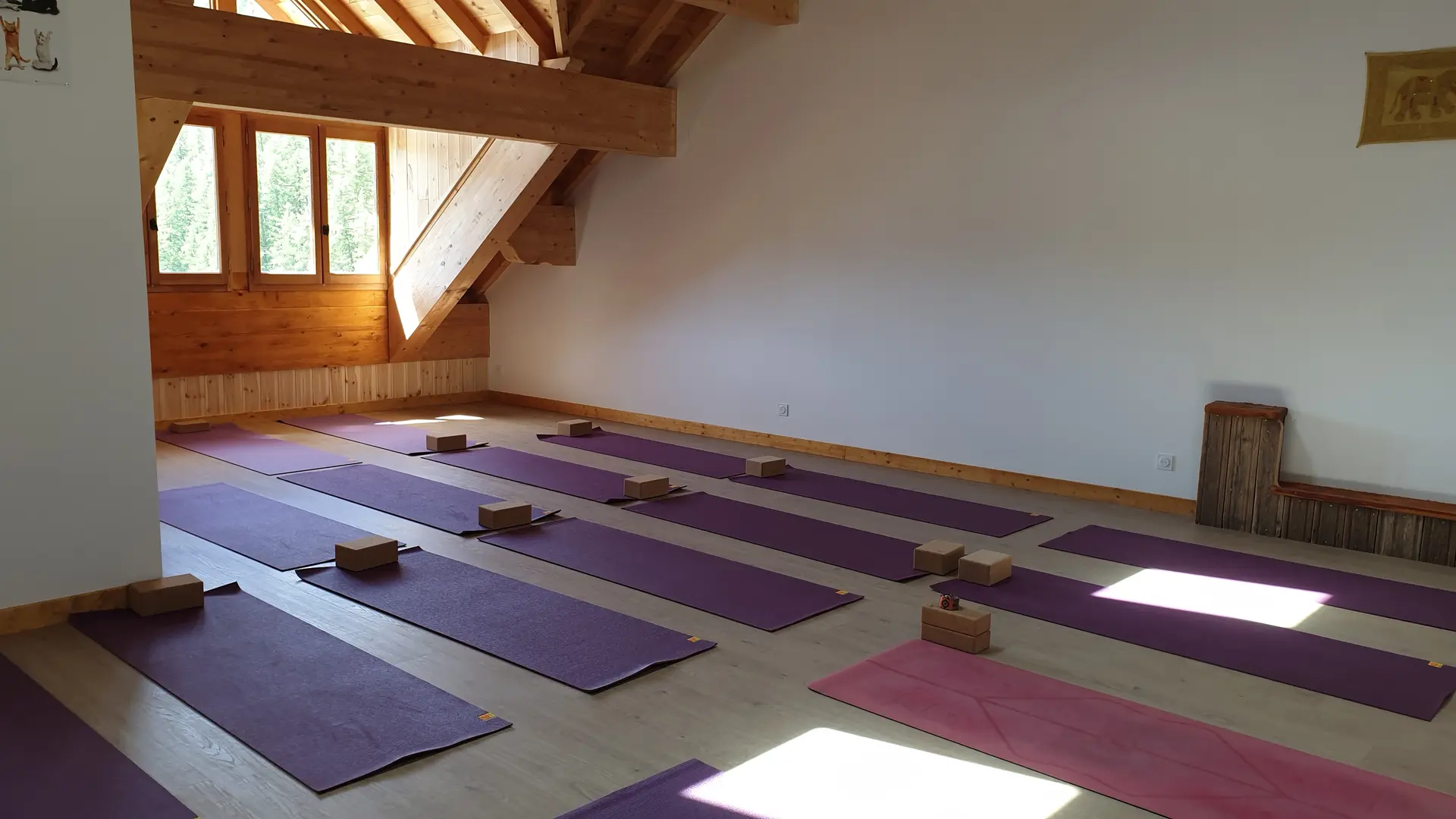 Salle de yoga