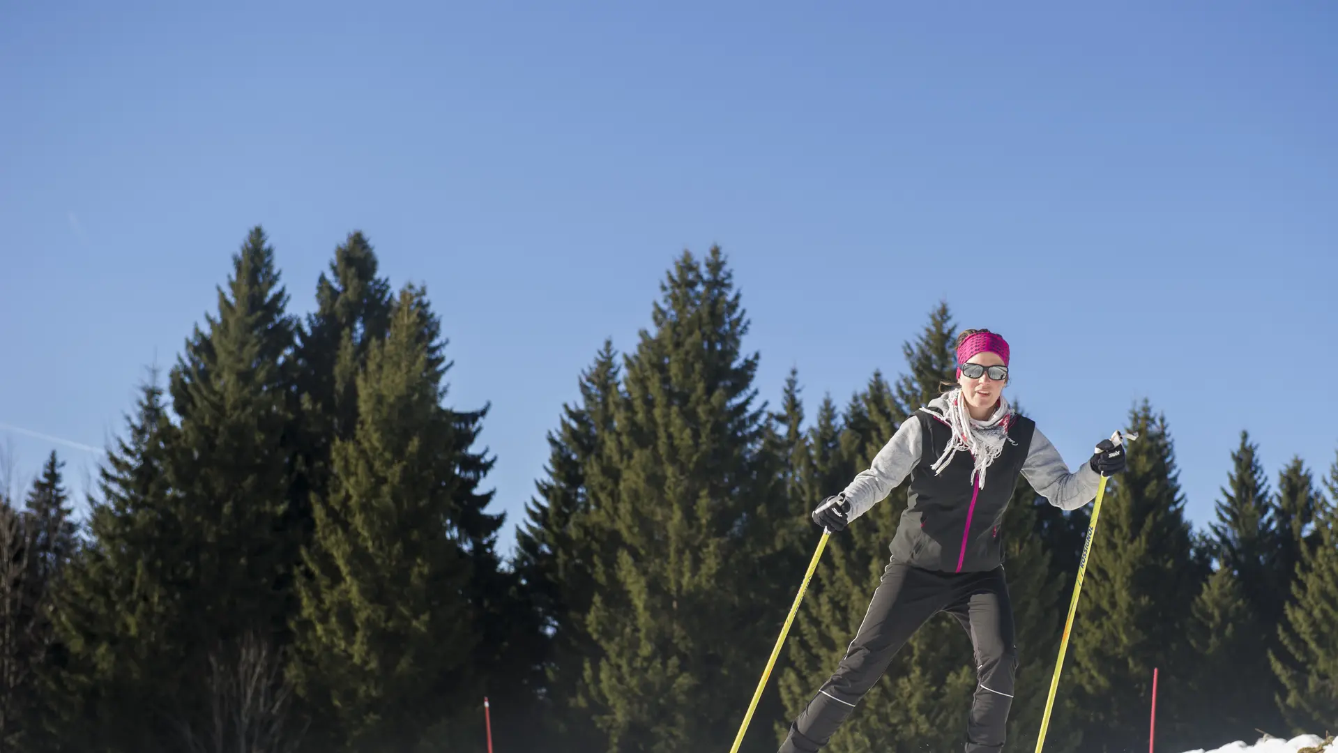 Ski de fond à Apremont