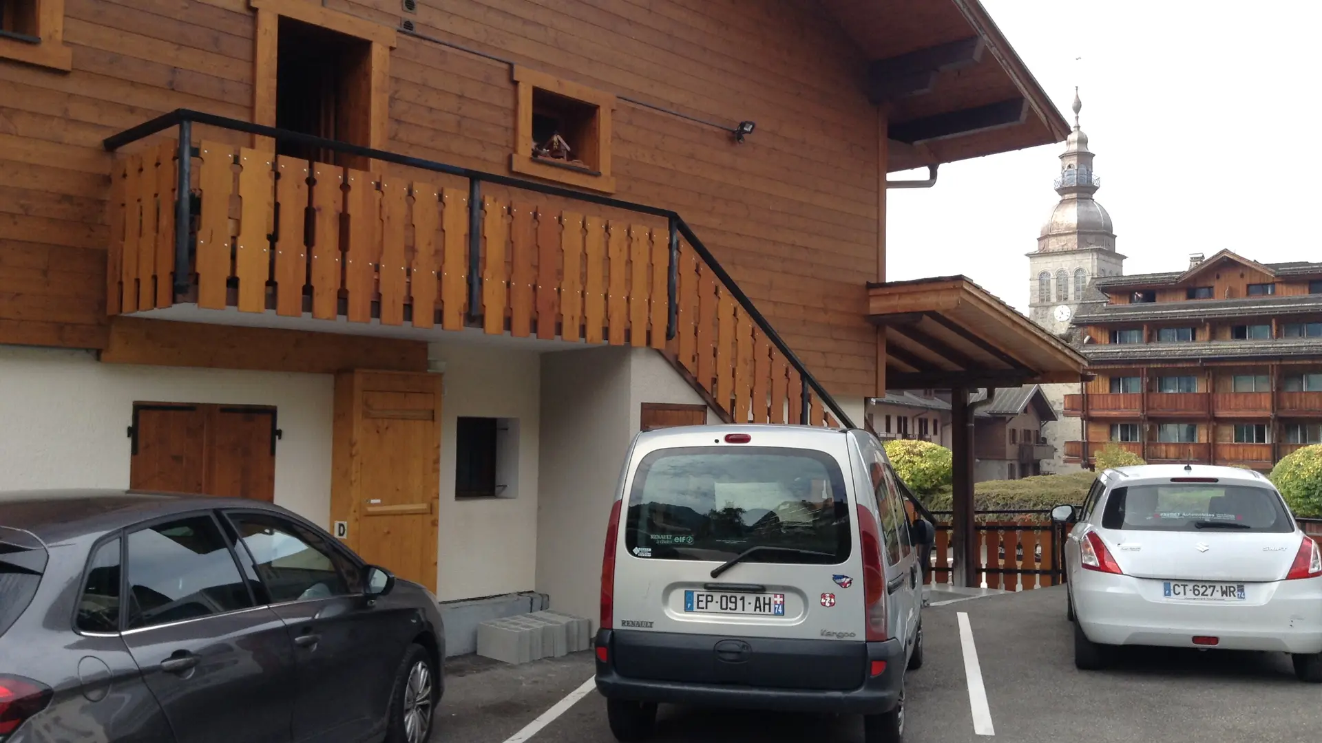 Entrée résidence / Residence entrance- Tilleuls - Le Grand-Bornand