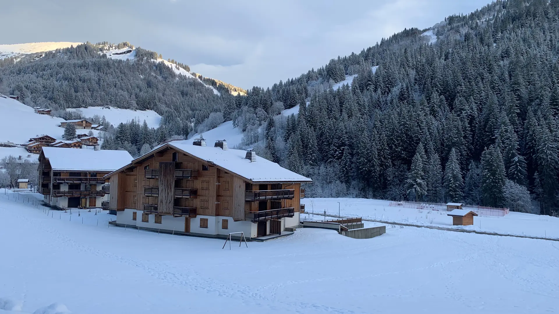 Résidence en hiver