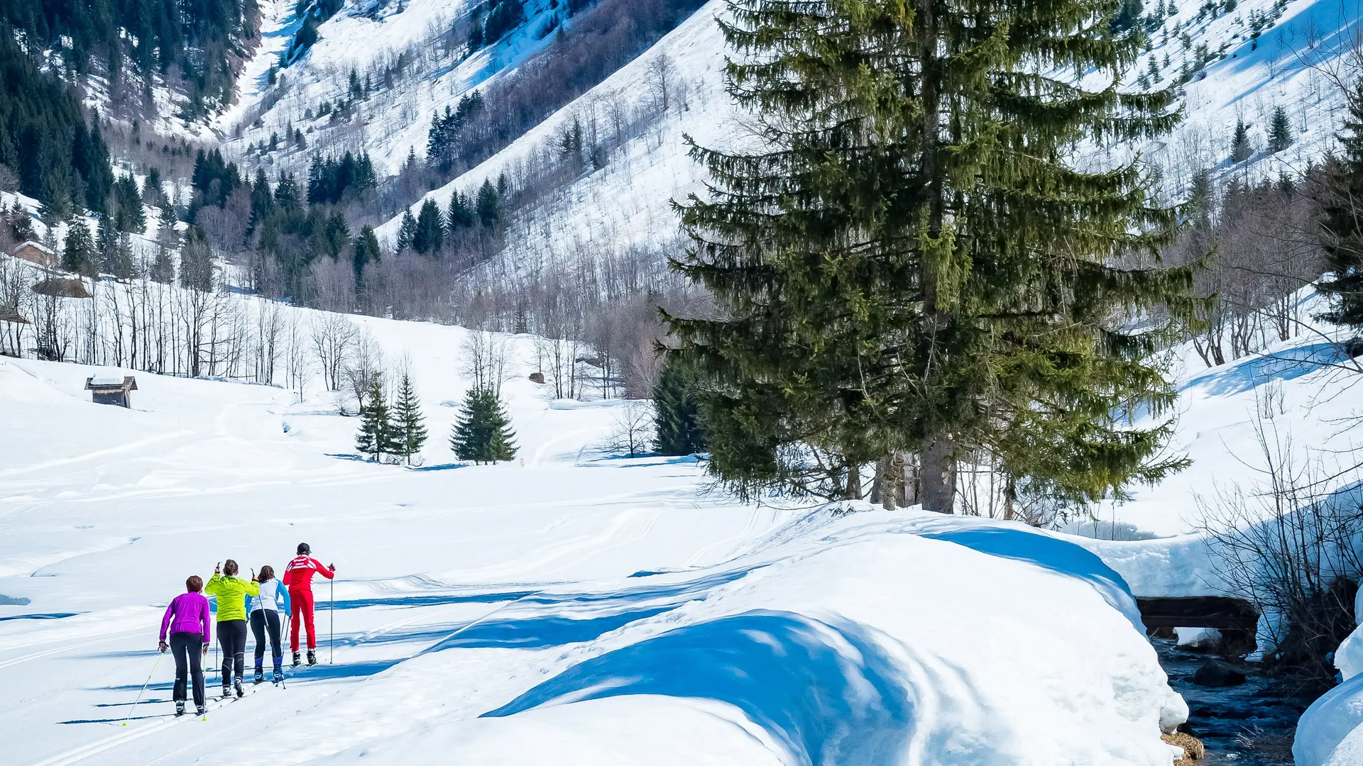 Ski de fond cours collectifs adultes