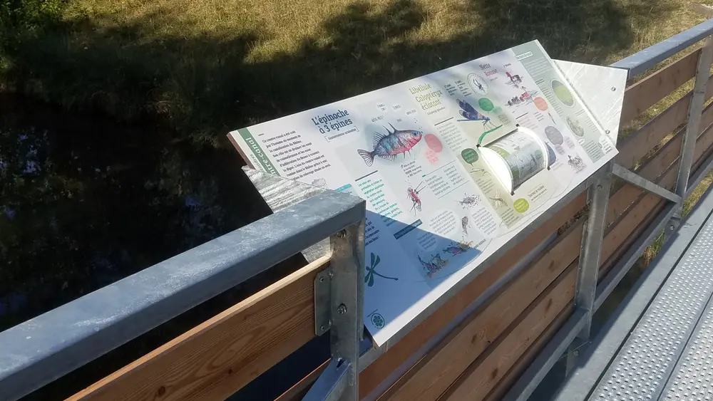 signaletique de decouverte - Serriere de briord
