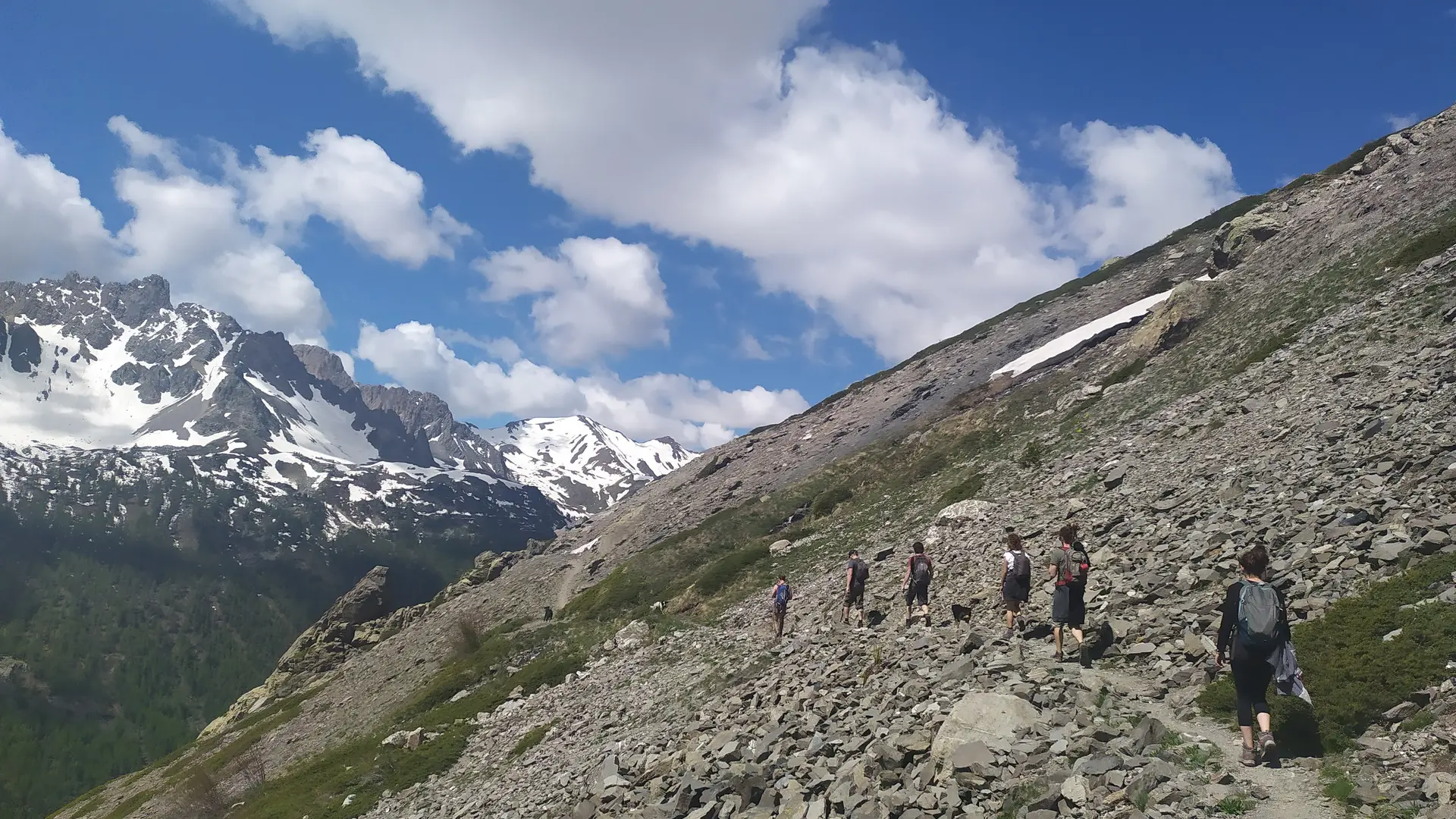 Chemin de Ronde et Lac Laramon