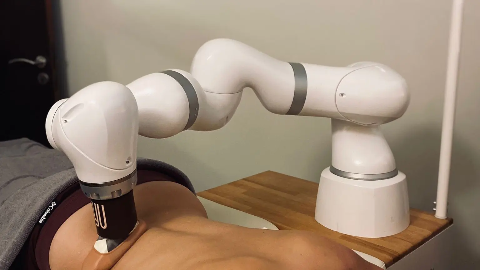 Massage robotisé avec Milo