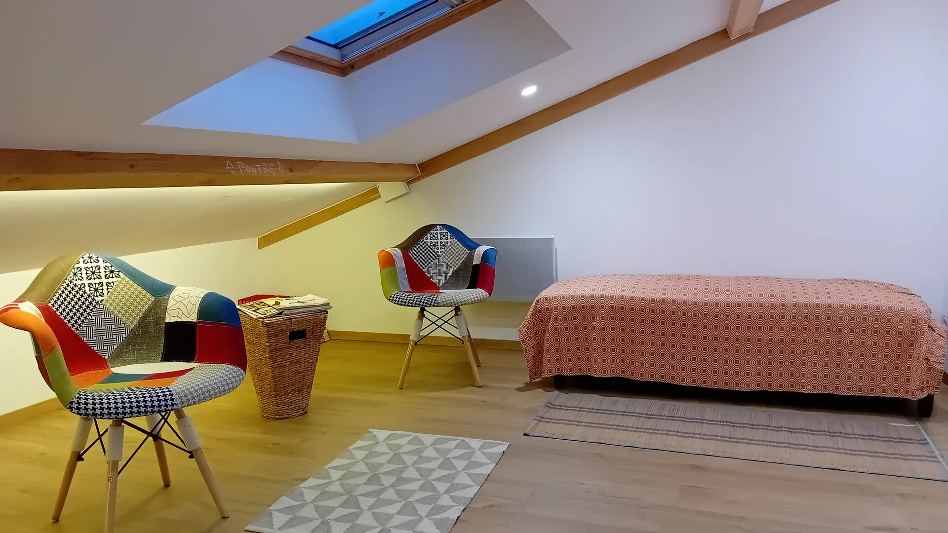 petite mezzanine à l'étage