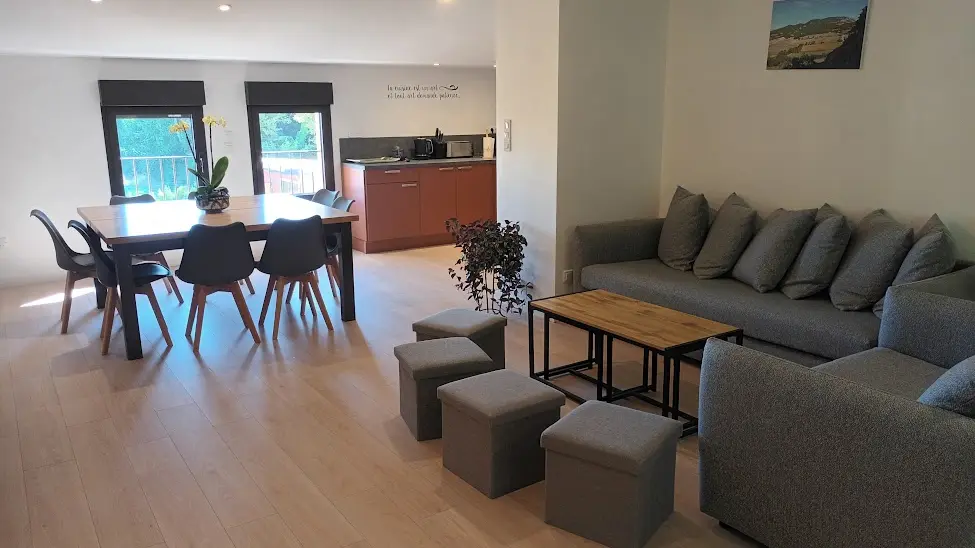 Gîte Saint Hilaire salon