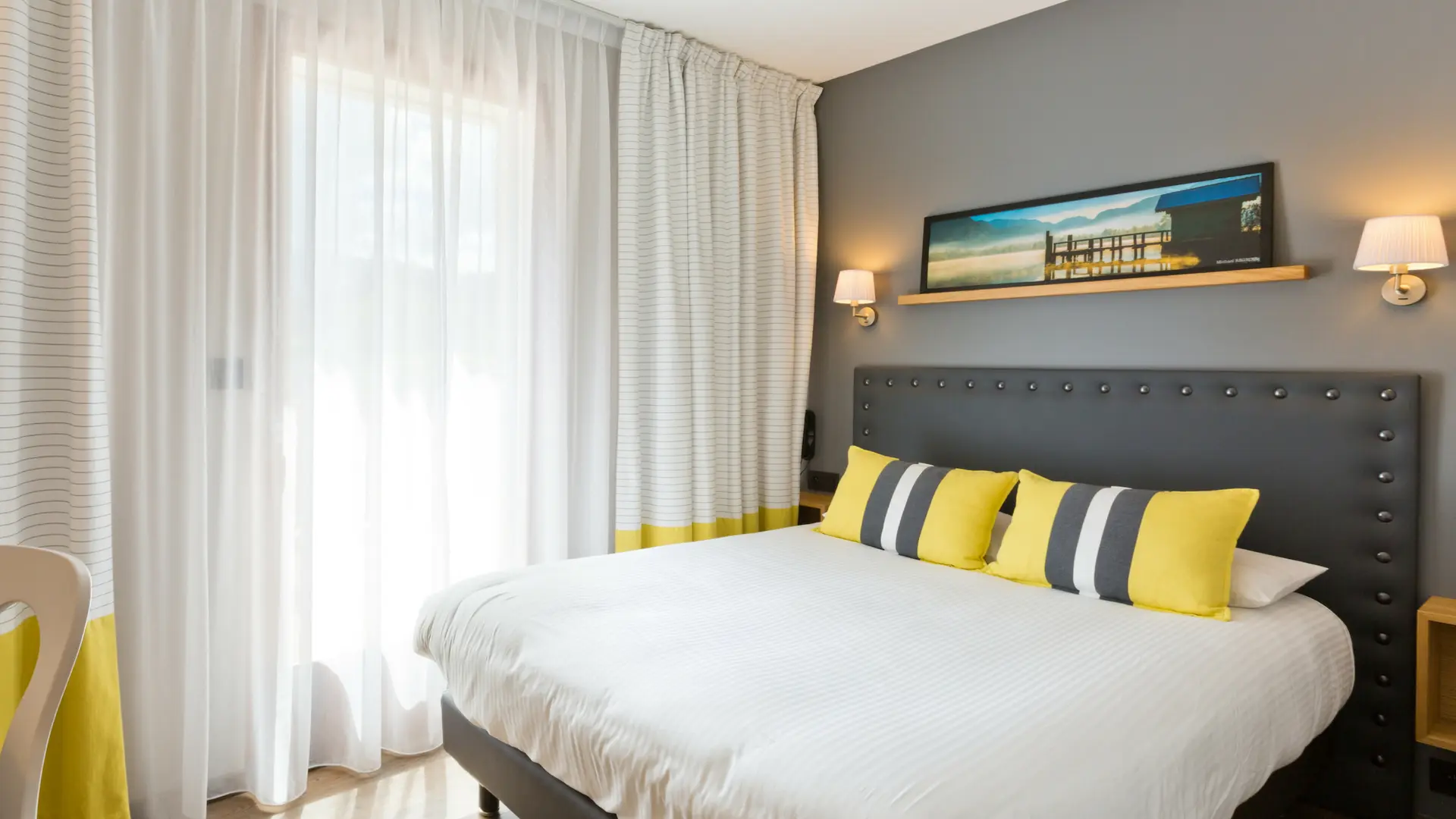 chambre un lit double
