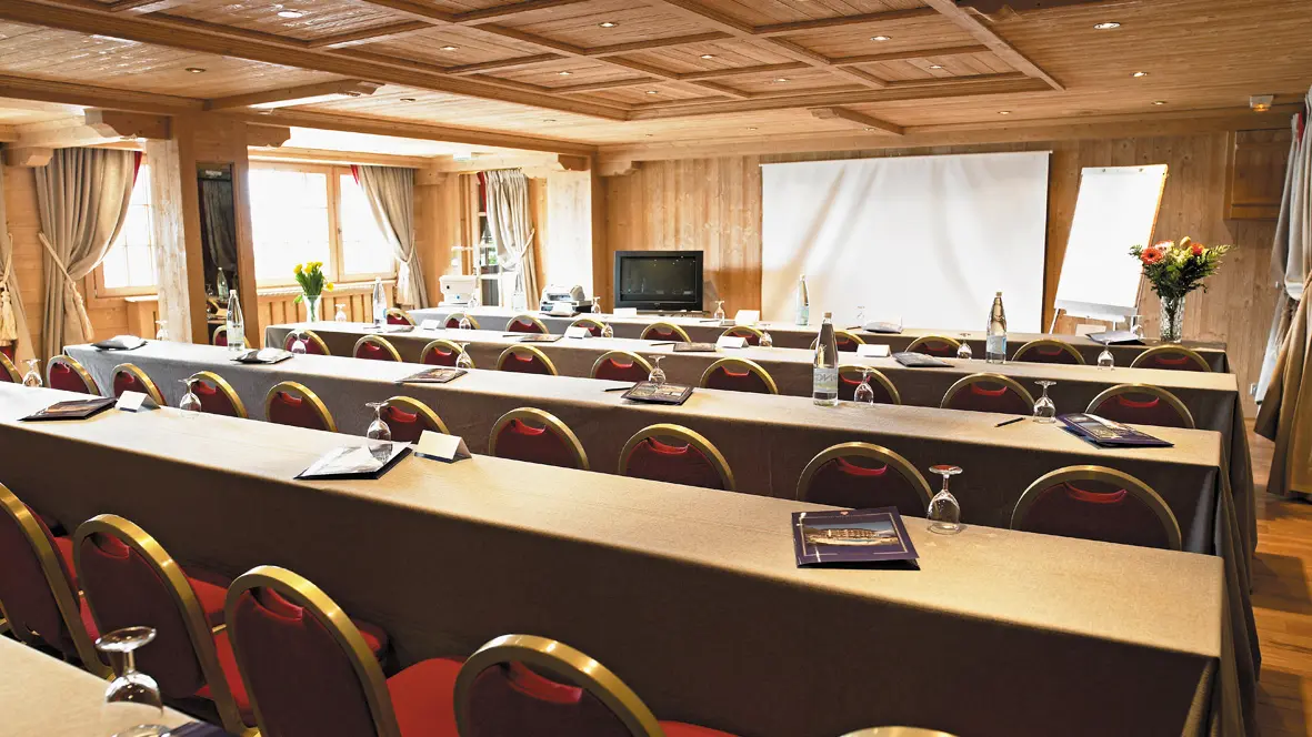 Salle de séminiare à l'hôtel Aux Ducs de Savoie